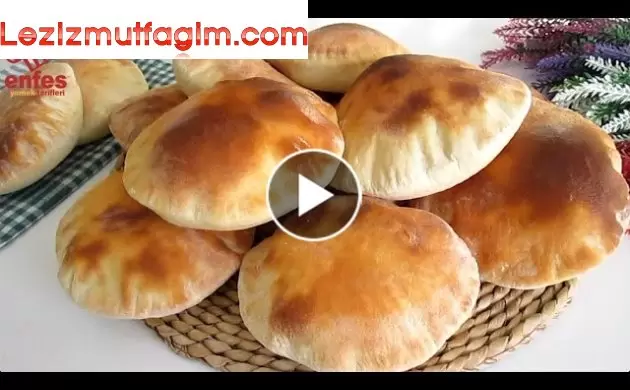 Inanılmaz Fırında 10 Dakika Da Pita Ekmek Ister Kahvaltıda Ister Yemek Yanında Ye ️Yok Böyle Lezzet