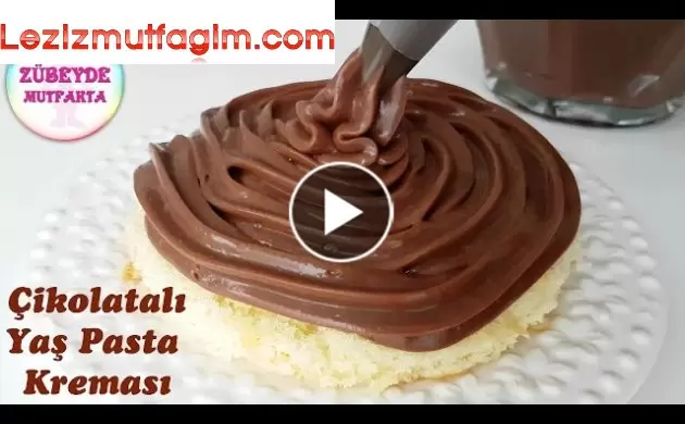 Pastacılık Kreması Çikolatalı Yaş Pasta Kreması Nasıl Yapılır? Krema Tarıflerı