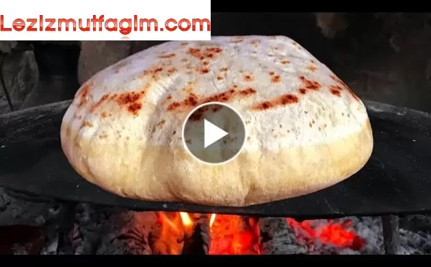 Odun Ateşinde Sacda Köy Ekmeği Bazlama Yaptık | Kıymalı Çökelekli Bazlama Nasıl Yapılır