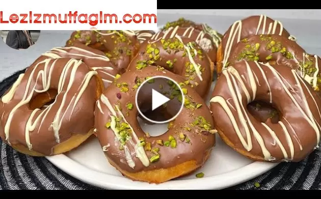 Hazırlarından Kat Kat Daha Güzel Tam Ölçülü Donut Tarifi Evde Donut Tarifi