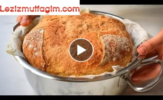 Tencerede Vakfıkebir Ekmeği Yaptım Kendi Ekmeğini Kendin Yap Ne Yediğini Bil / Ekmek Nasıl Yapılı
