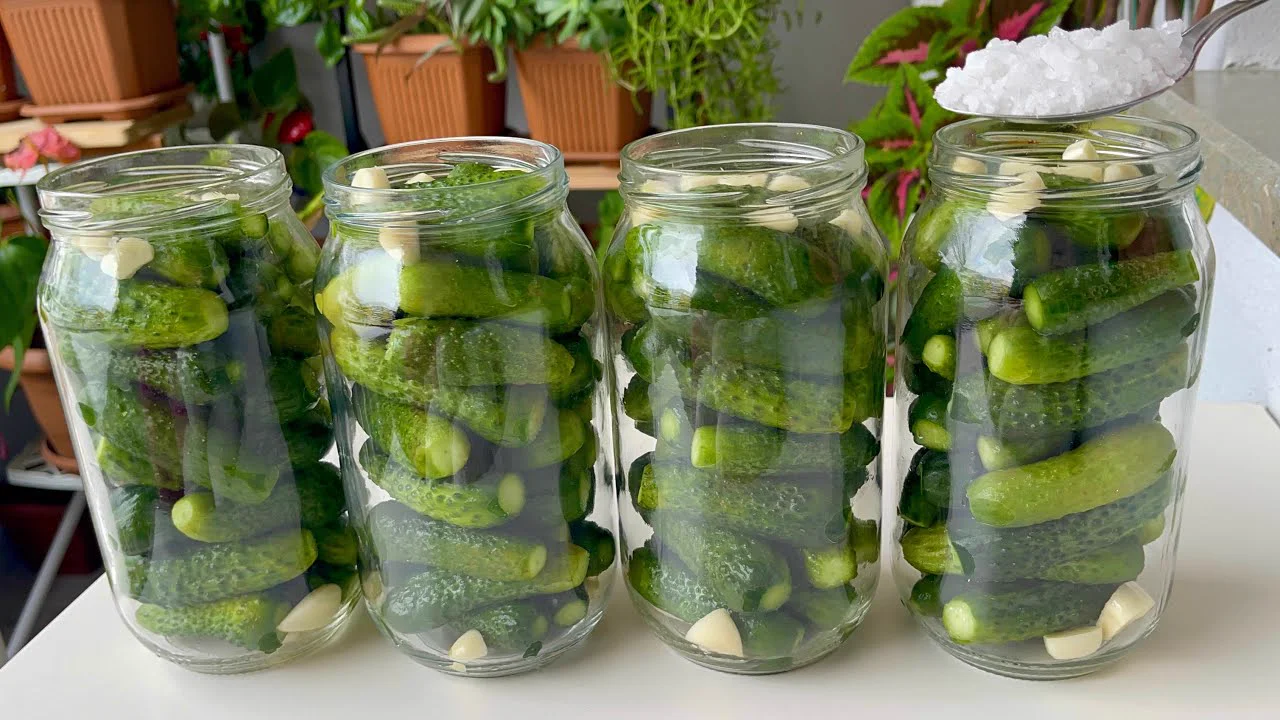 SICAK SUYLA Kütür Kütür SALATALIK Turşusu Nasıl yapılır Yıllardır Yaptığım Garantili Tarif