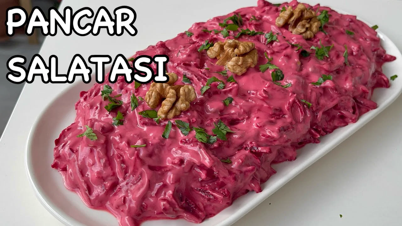 Kırmızı Pancarın En Lezzetli Hali Şifa Dolu Pratik Kırmızı Pancar Salatası