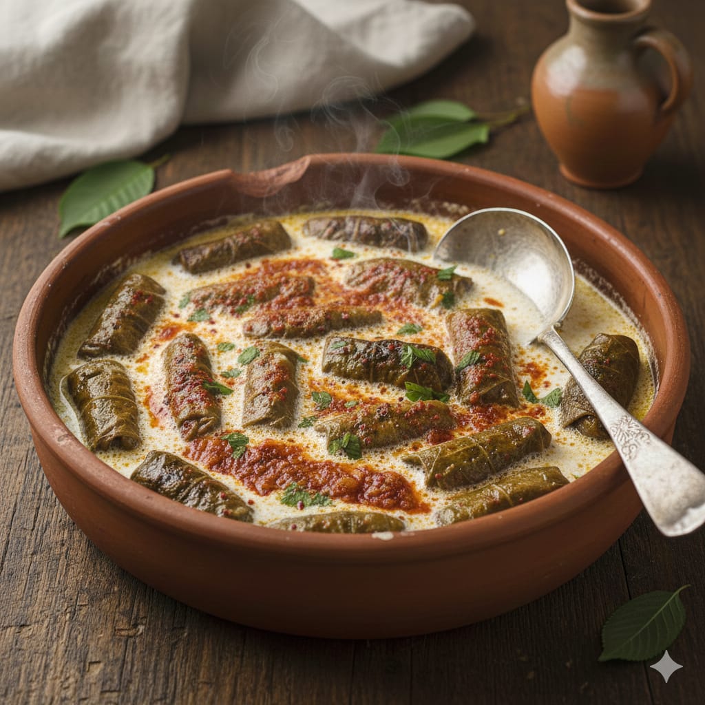 Kiraz Yaprağı Sarması Tarifi