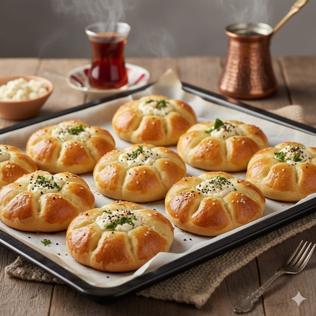 Papatya Poğaça Tarifi