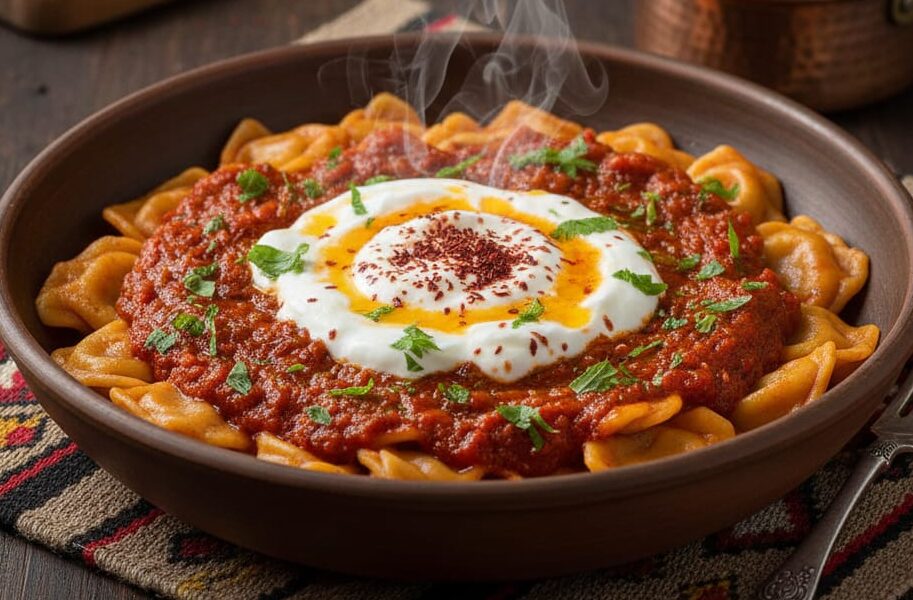 Soslu Mantı Tarifi