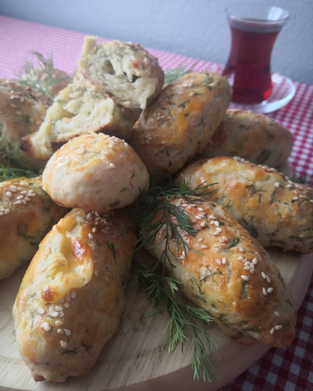 Dereotlu Patatesli Mayasız Poğaça Tarifi