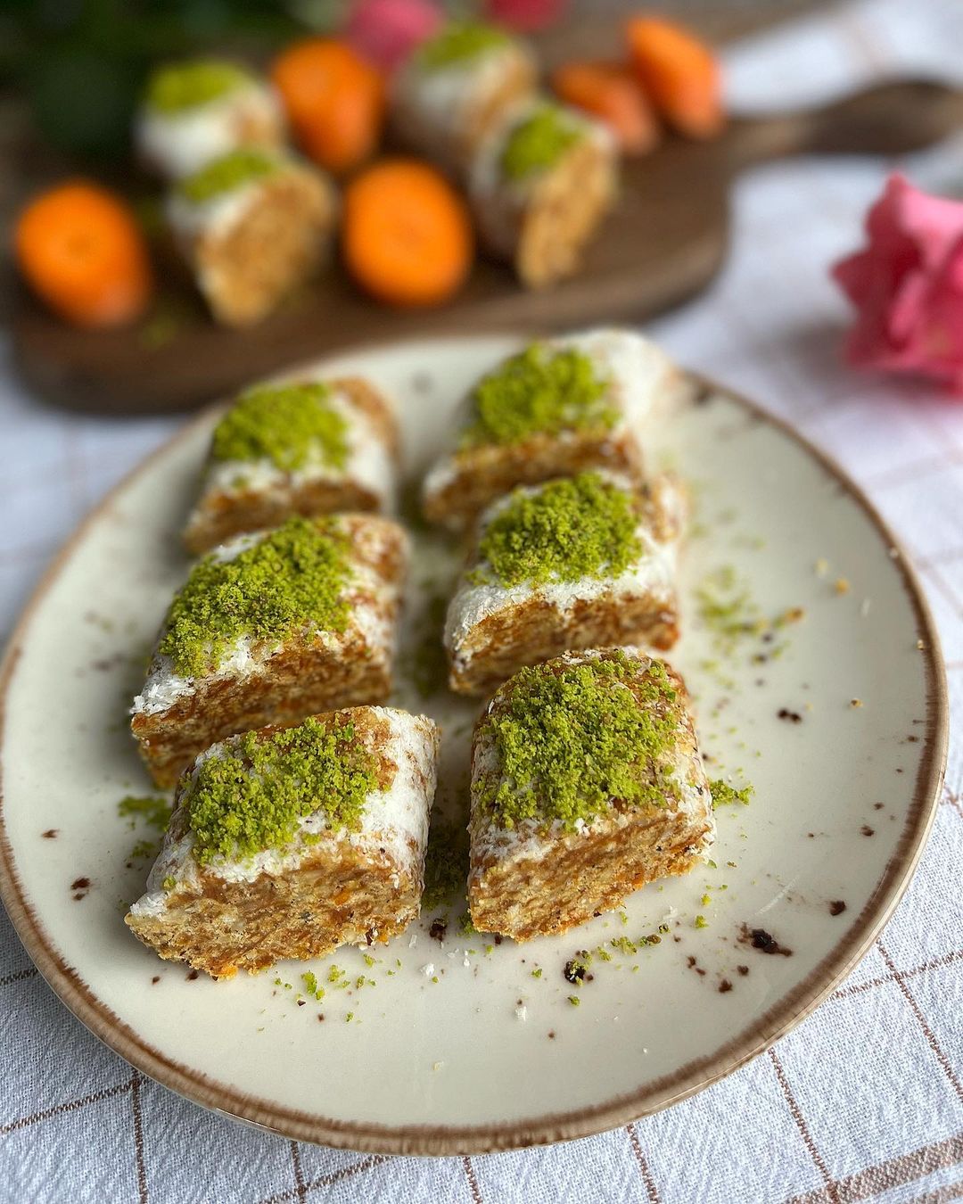 Havuçlu Rulo Tatlı Tarifi