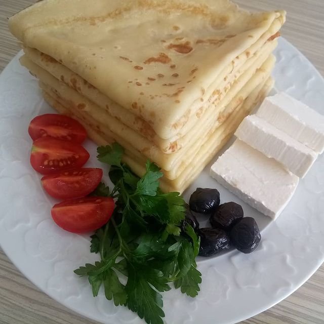 Kahvaltılık Krep Tarifi