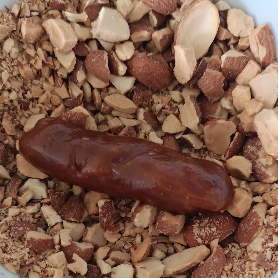 Karamelli,Bademli Atıştırmalık Tarifi
