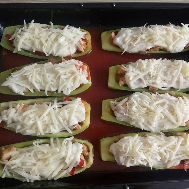 Tavuklu Kabak Sandal Tarifi