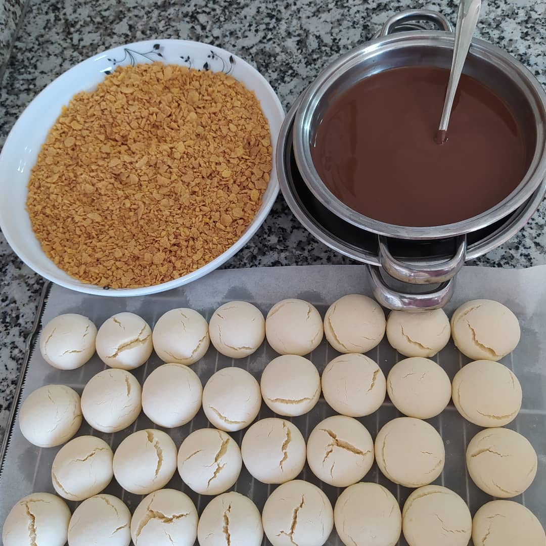 Çikolatalı Mısır Gevrekli Kurabiye Tarifi