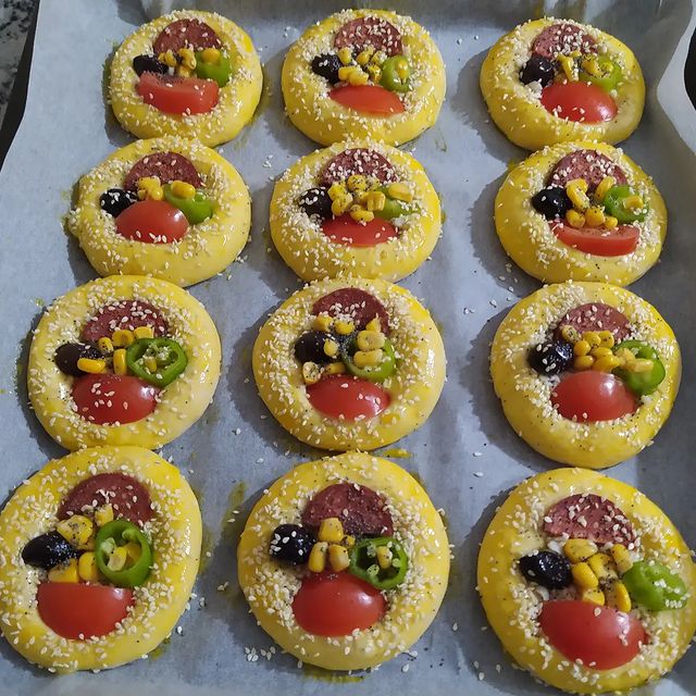 Pizza Poğaça Tarifi
