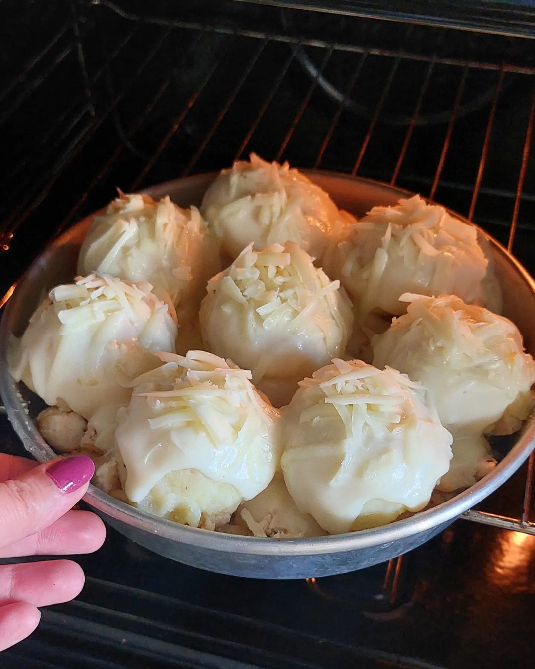 Tavuklu,Beşamelli Patates Topları Tarifi