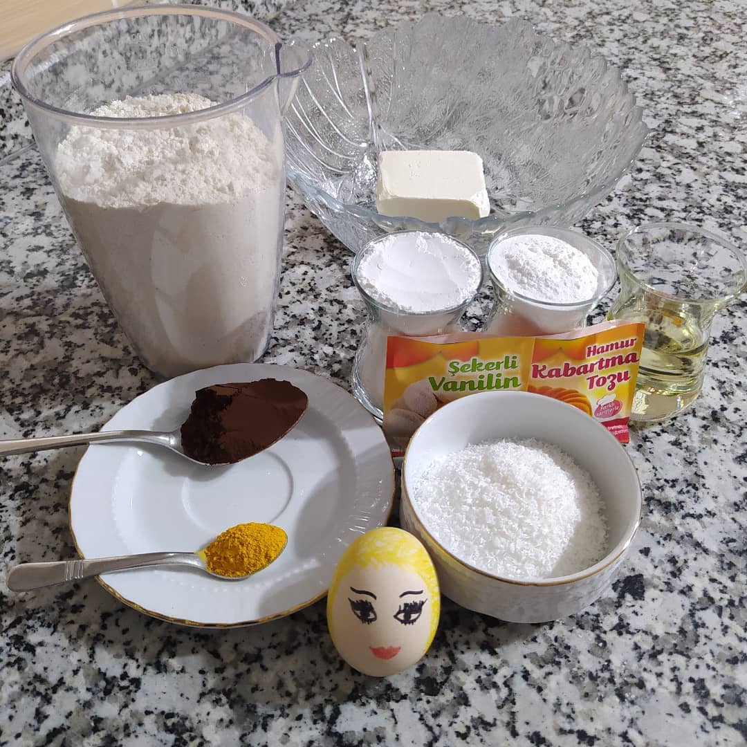 Zerdeçallı Kakaolu Kurabiye Tarifi