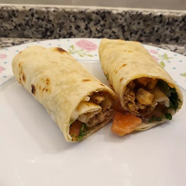 Tavuk Lavaş Tantuni Tarifi