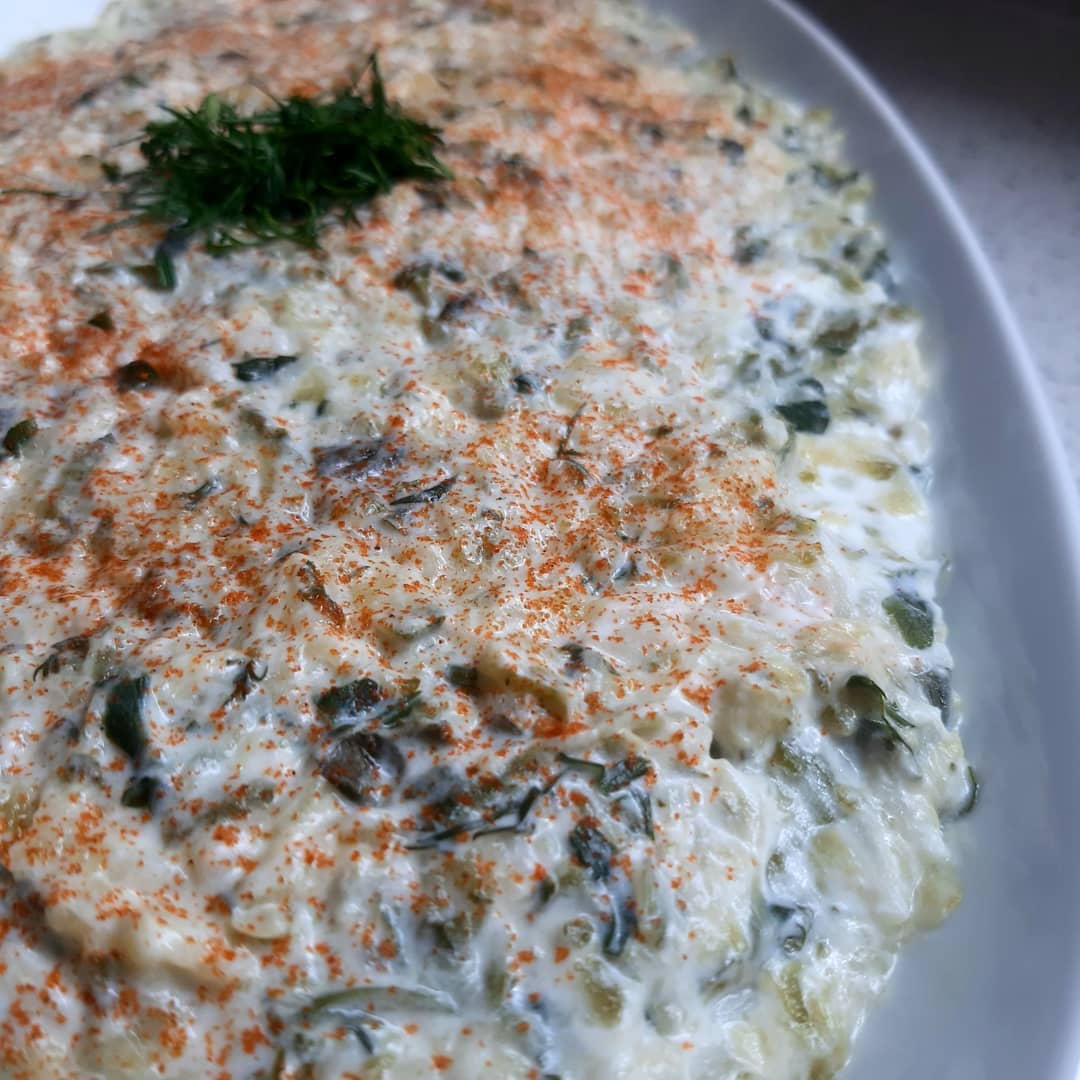 Kabaklı Yoğurtlu Salata Tarifi