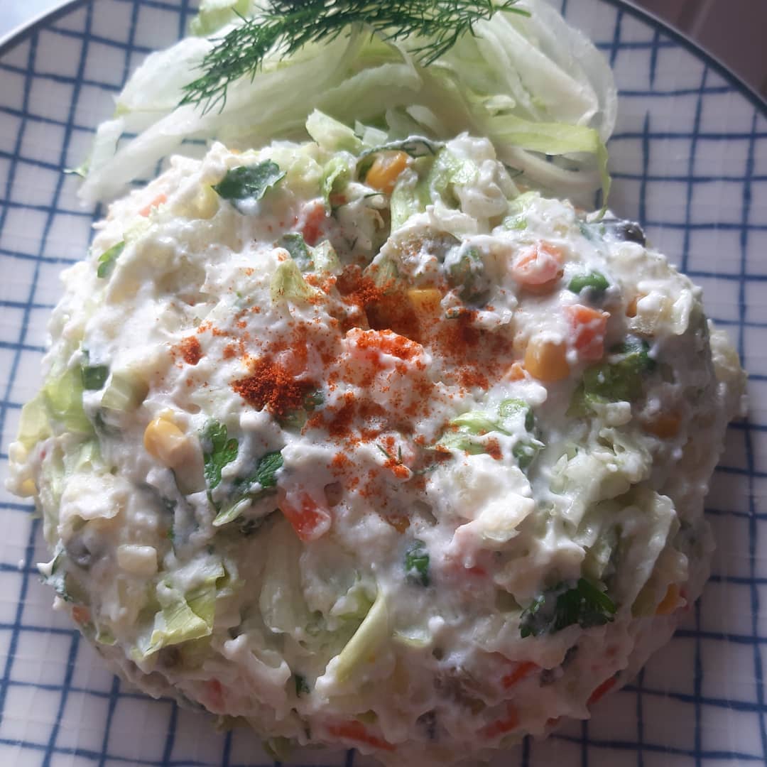 Yoğurtlu Patates Salatası Tarifi