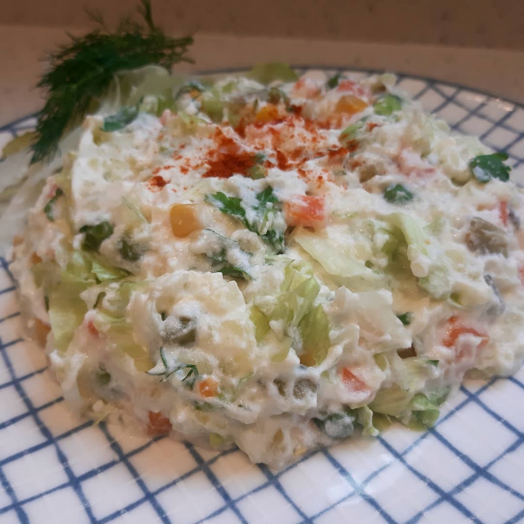 Yoğurtlu Patates Salatası Tarifi