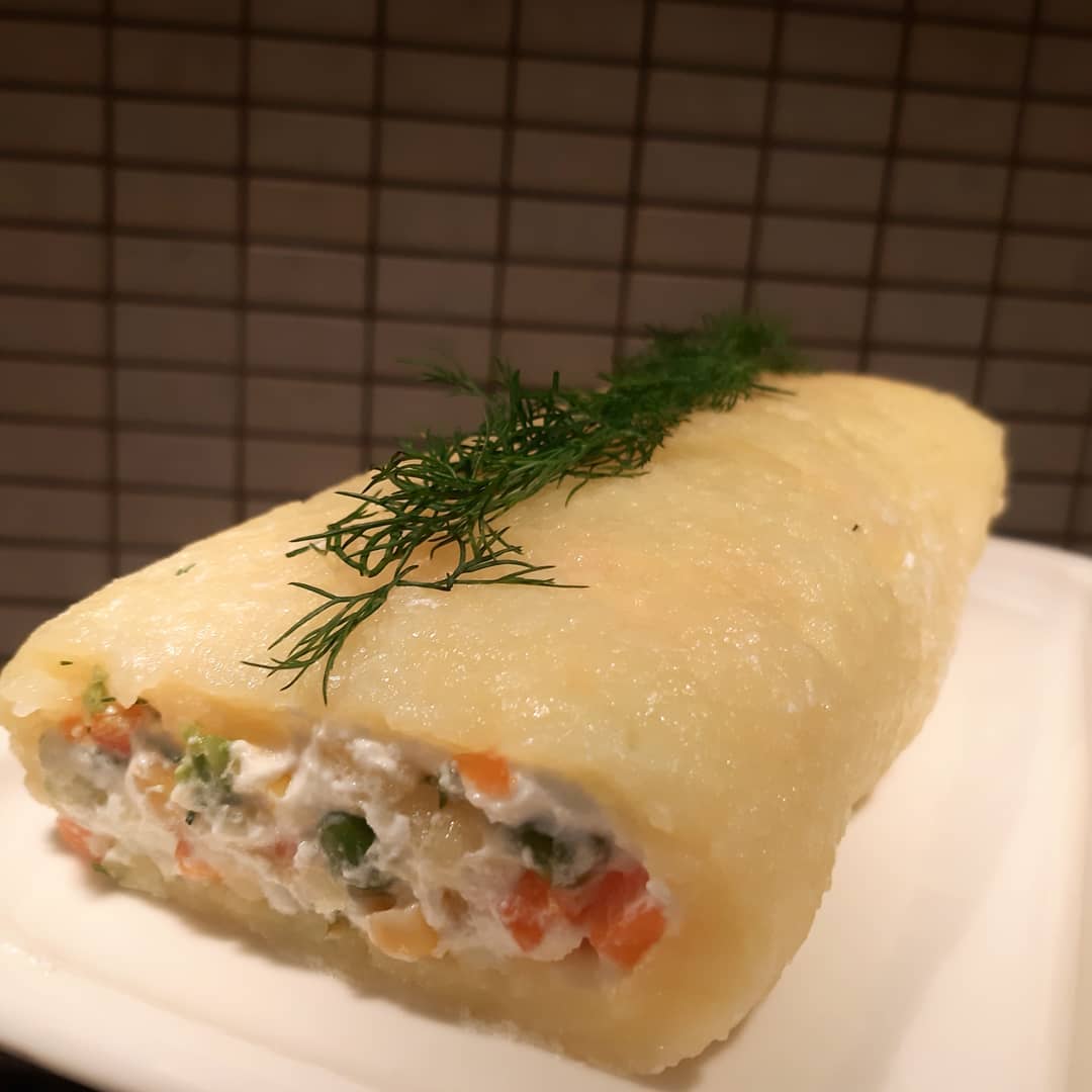 Rulo Patates Salatası Tarifi