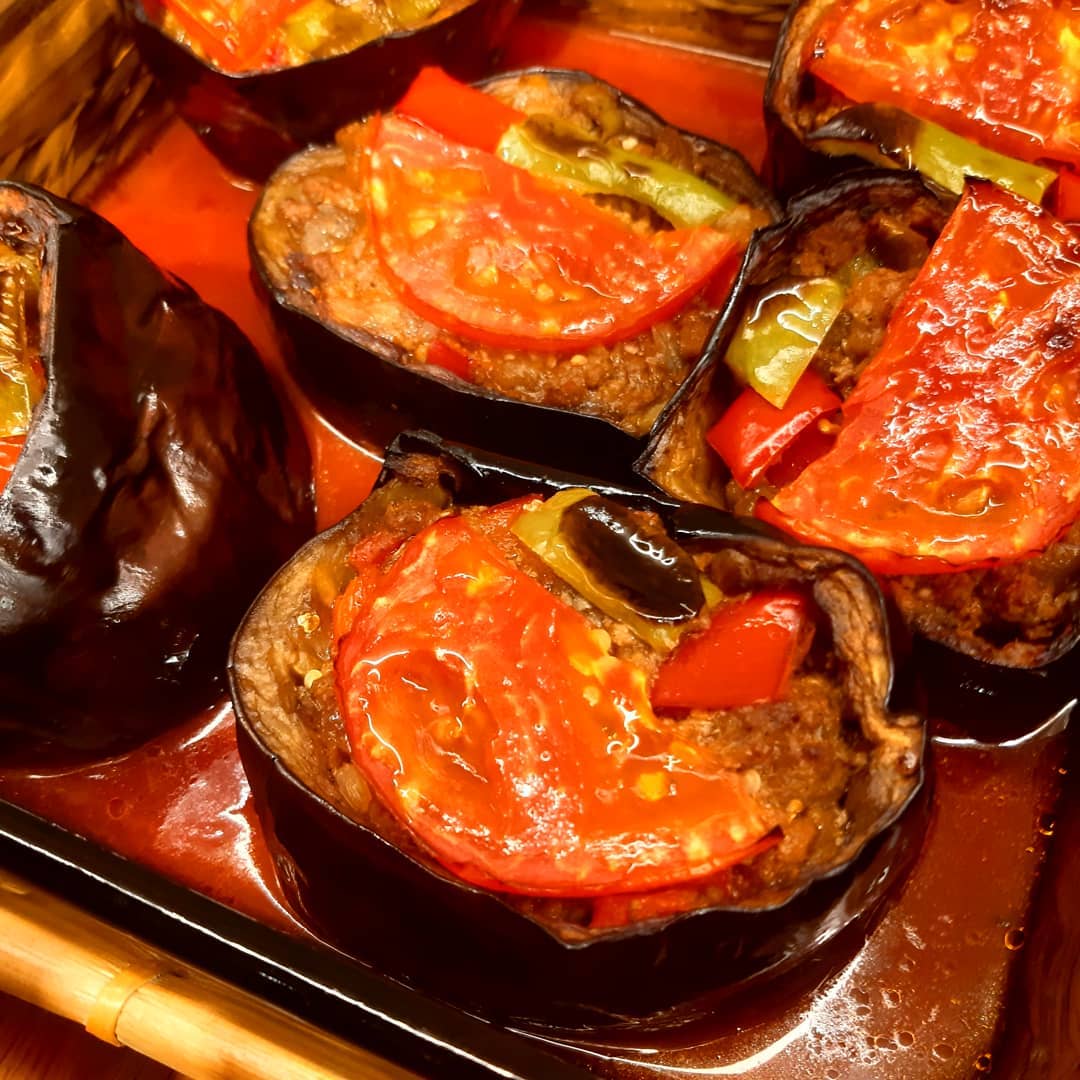 Fırında Püreli Kıymalı Patlıcan Tarifi