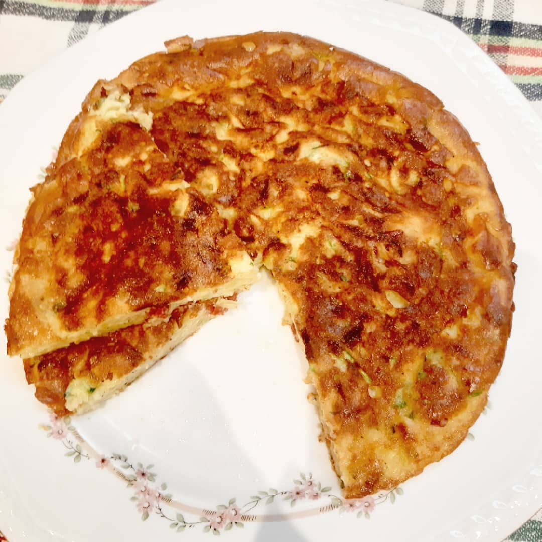 Kabaklı Patatesli Omlet Tarifi