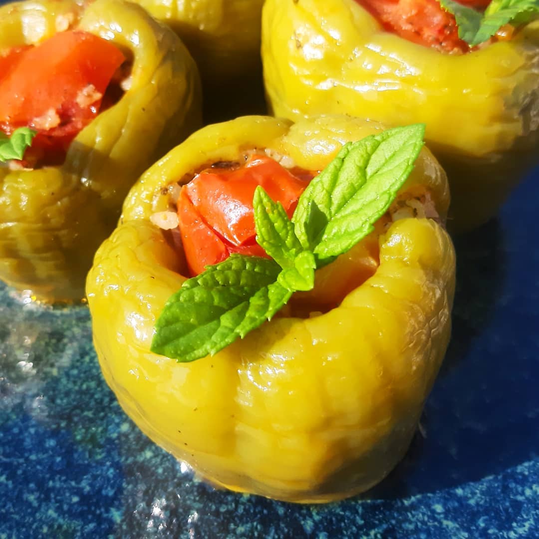 Zeytinyağlı Biber Dolması Tarifi