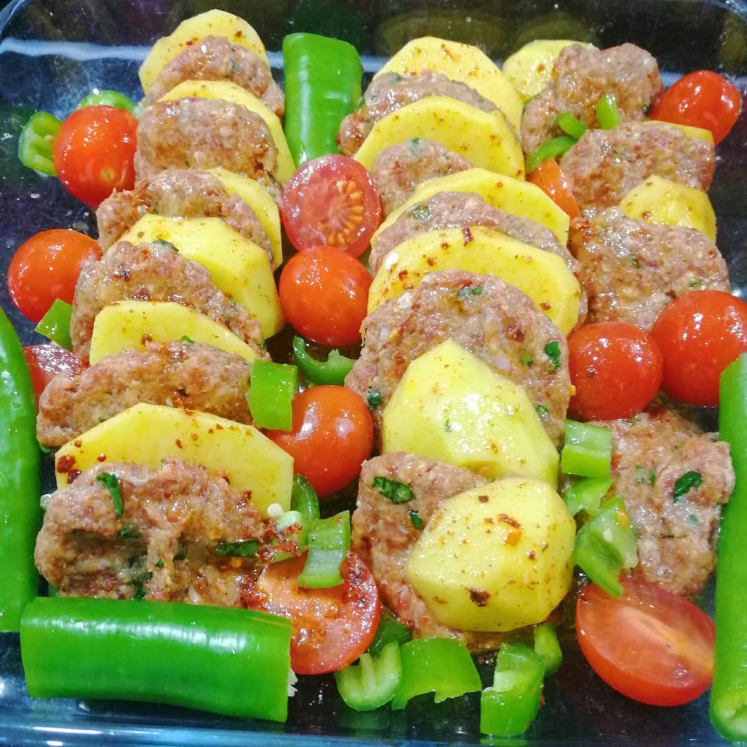 Fırında Patatesli Köfte Tarifi
