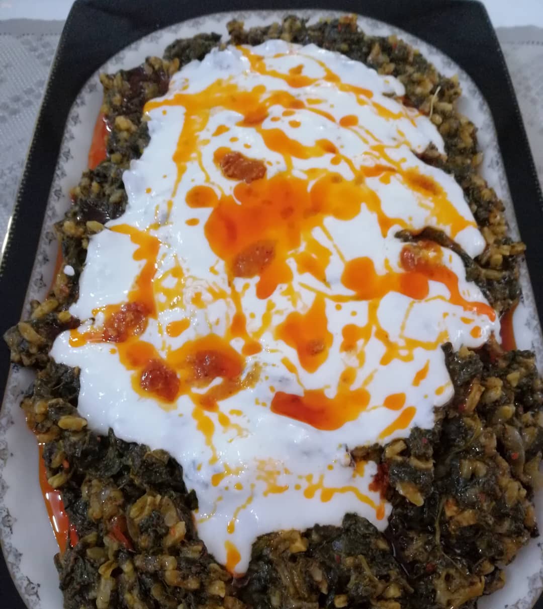 Ispanaklı Pirinç Yemeği Tarifi