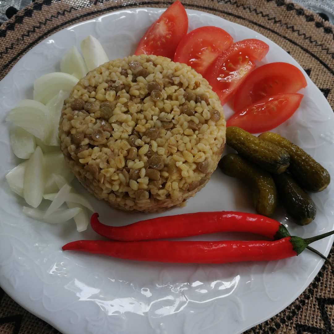Mercimekli Bulgur Pilavı Tarifi