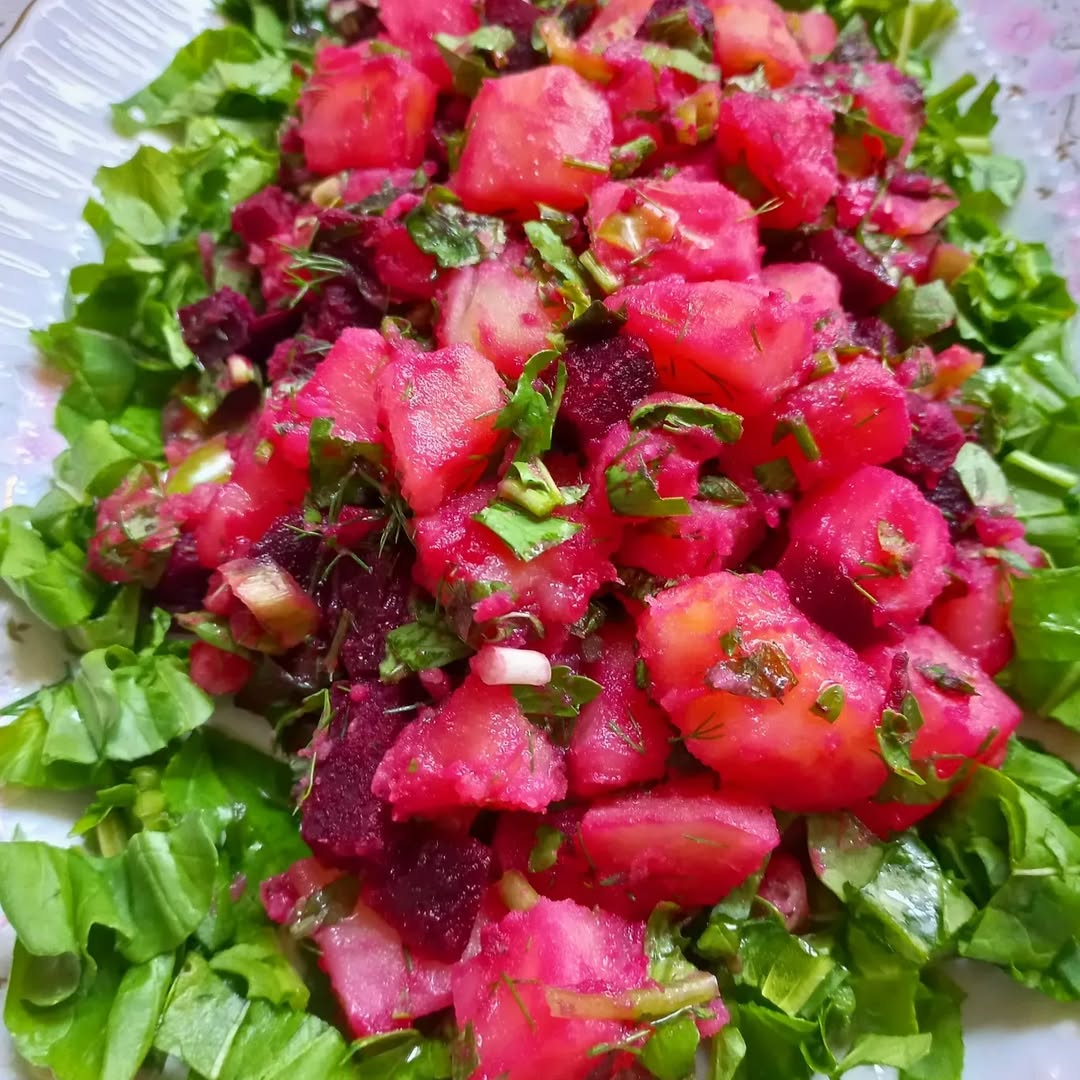 Pembe Satates Salatası Tarifi