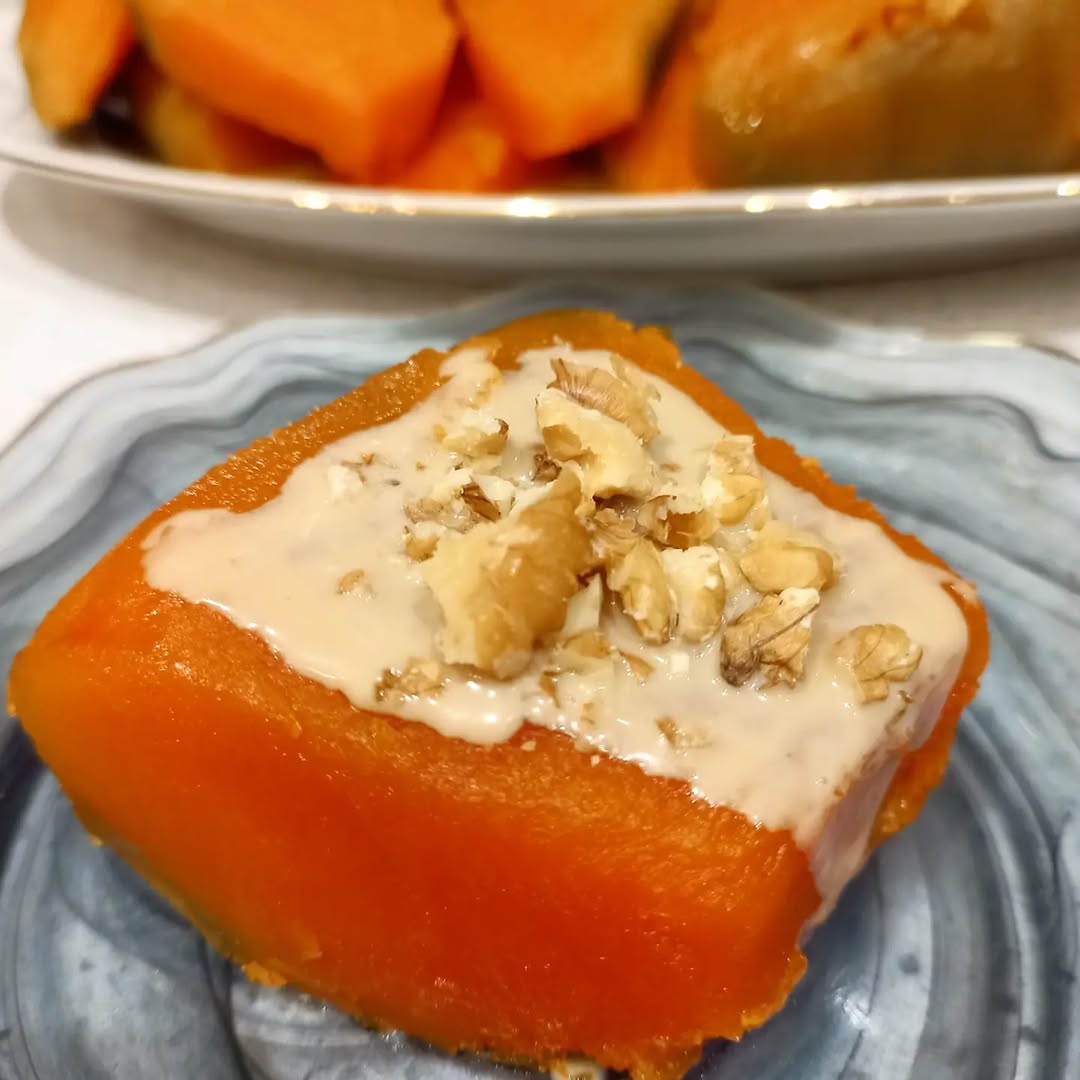 Tahinli Kabak Tatlısı Tarifi
