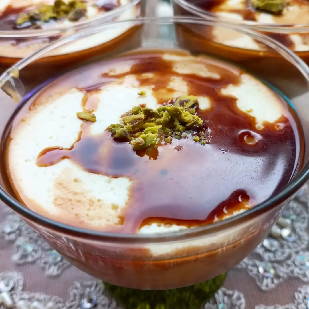 Tahinli Pekmezli Muhallebi Tarifi