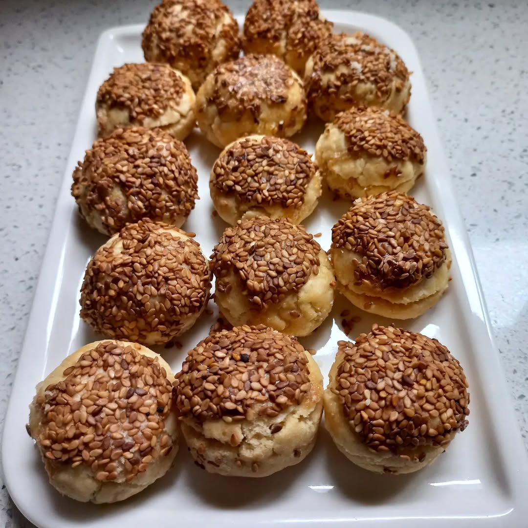 Tuzlu Susamlı Kurabiye Tarifi