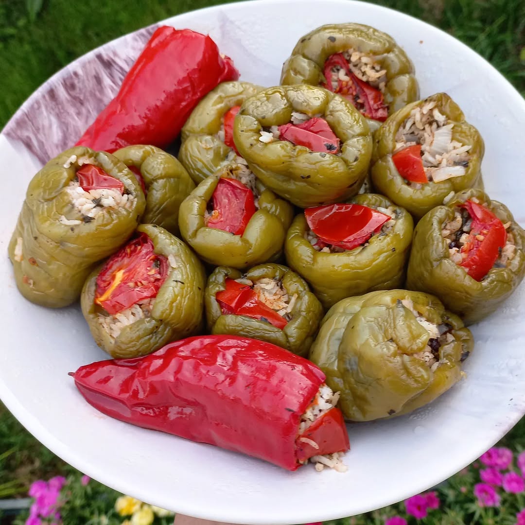 Zeytinyağlı Biber Dolması Tarifi