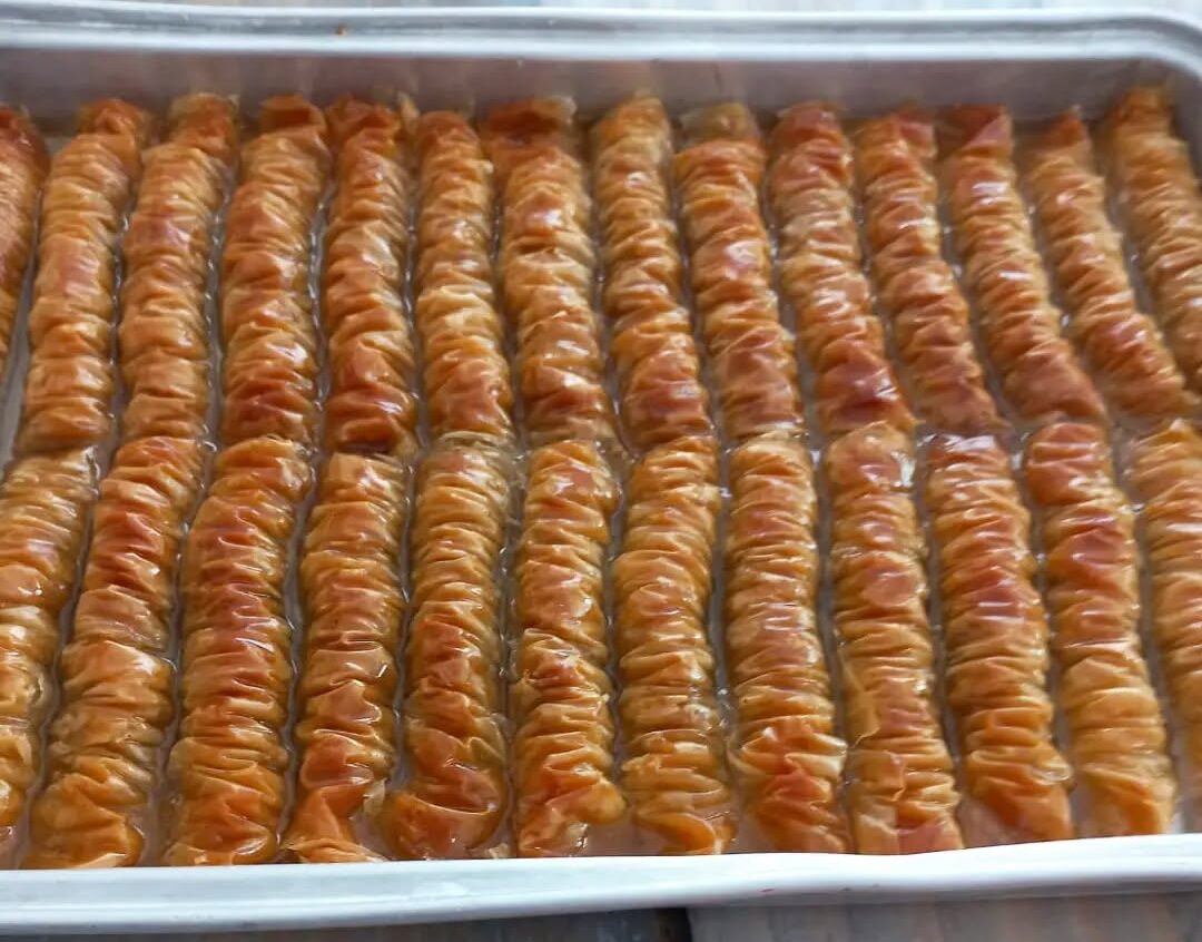 Hazır Yufkadan Burma Baklava Tarifi