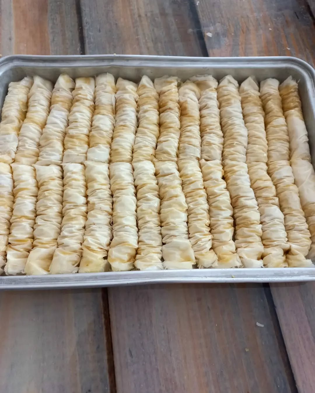 Hazır Yufkadan Burma Baklava Tarifi