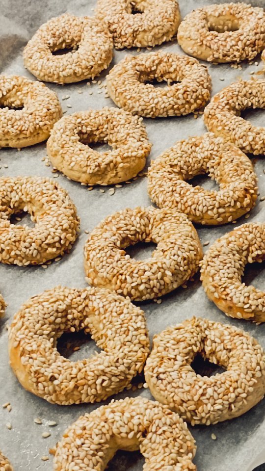 Susamlı Simit Kurabiye Tarifi