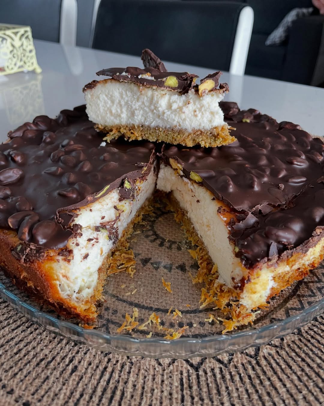 Dubai Çikolatalı Cheseecake Tarifi