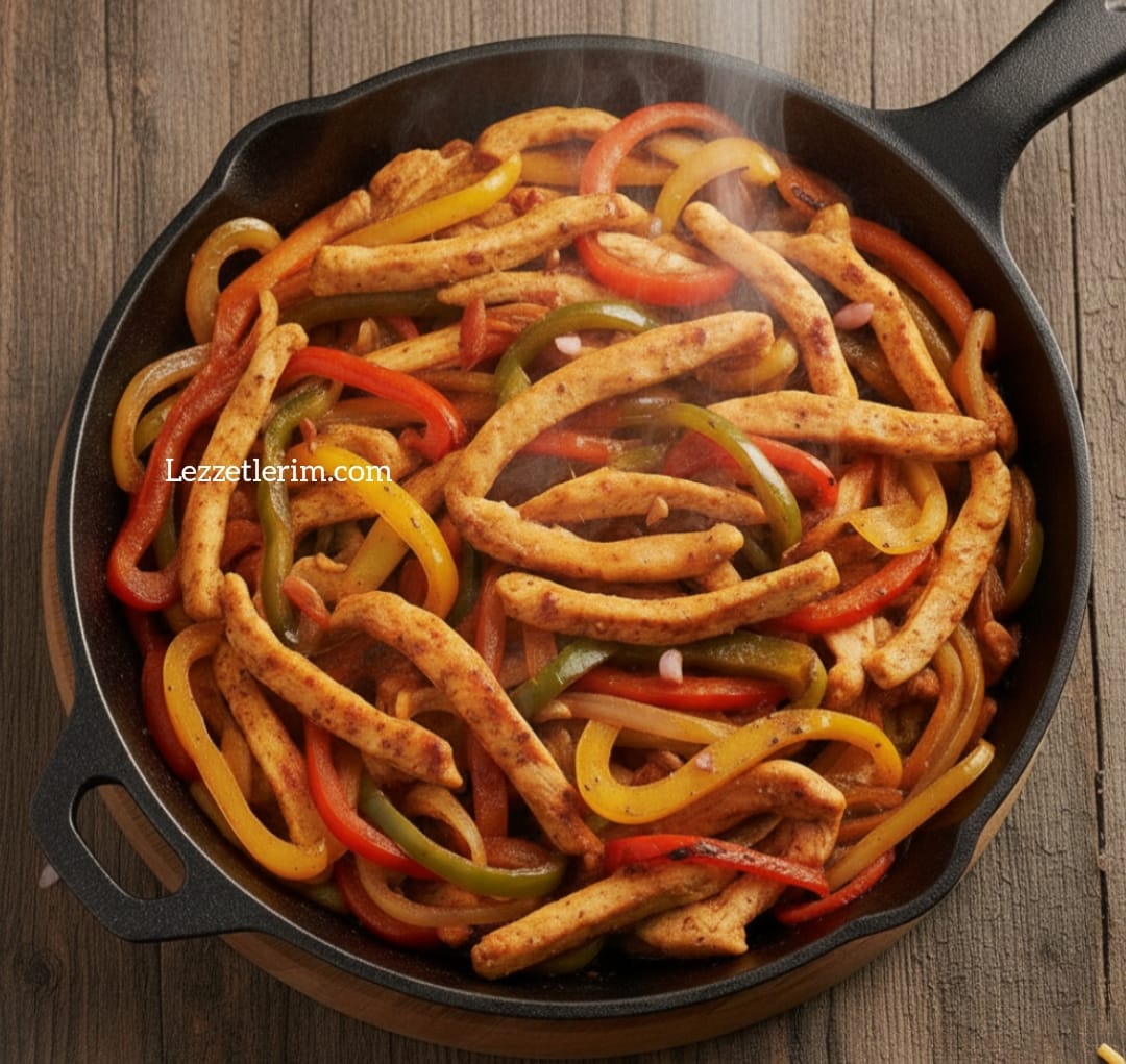 Orijinal Tavuk Fajita Tarifi