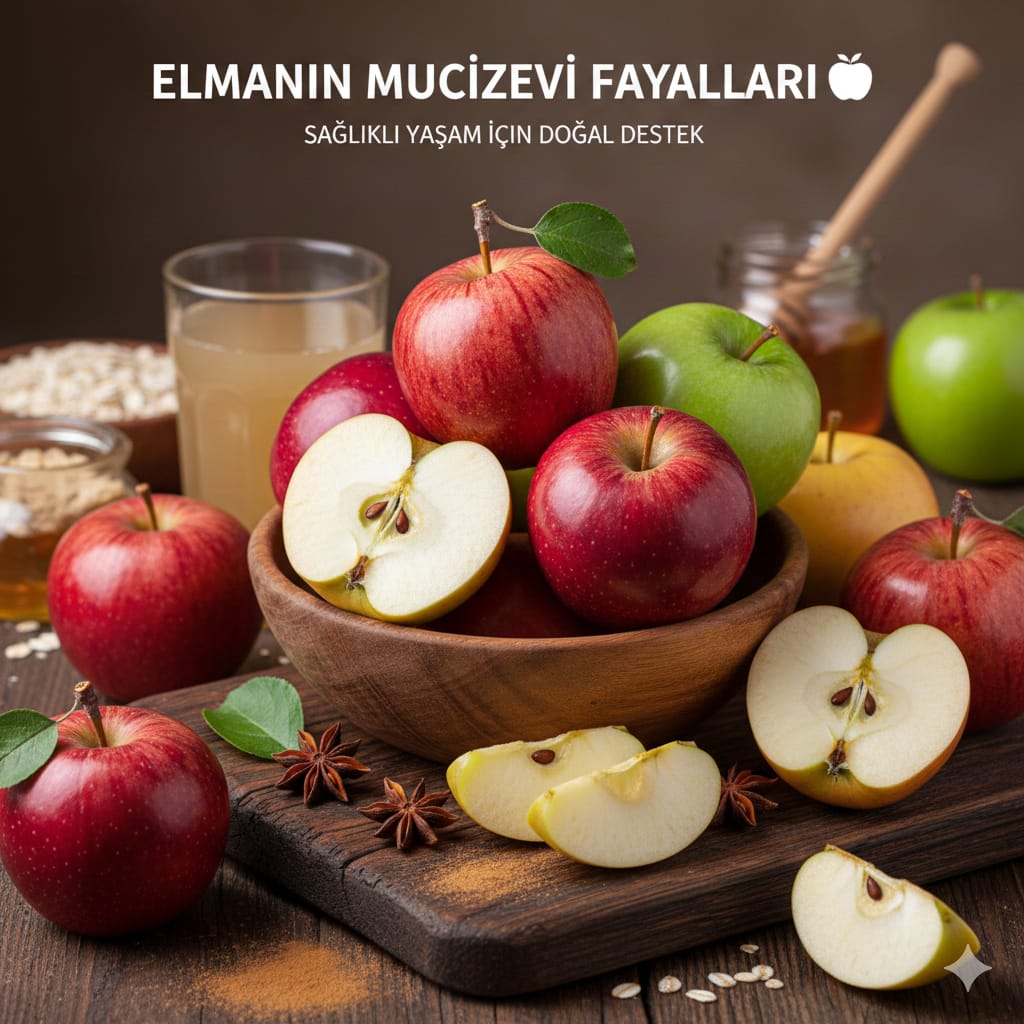 Elmanın Mucizevi Faydaları: Neden Her Gün Bir Elma Yemelisiniz?