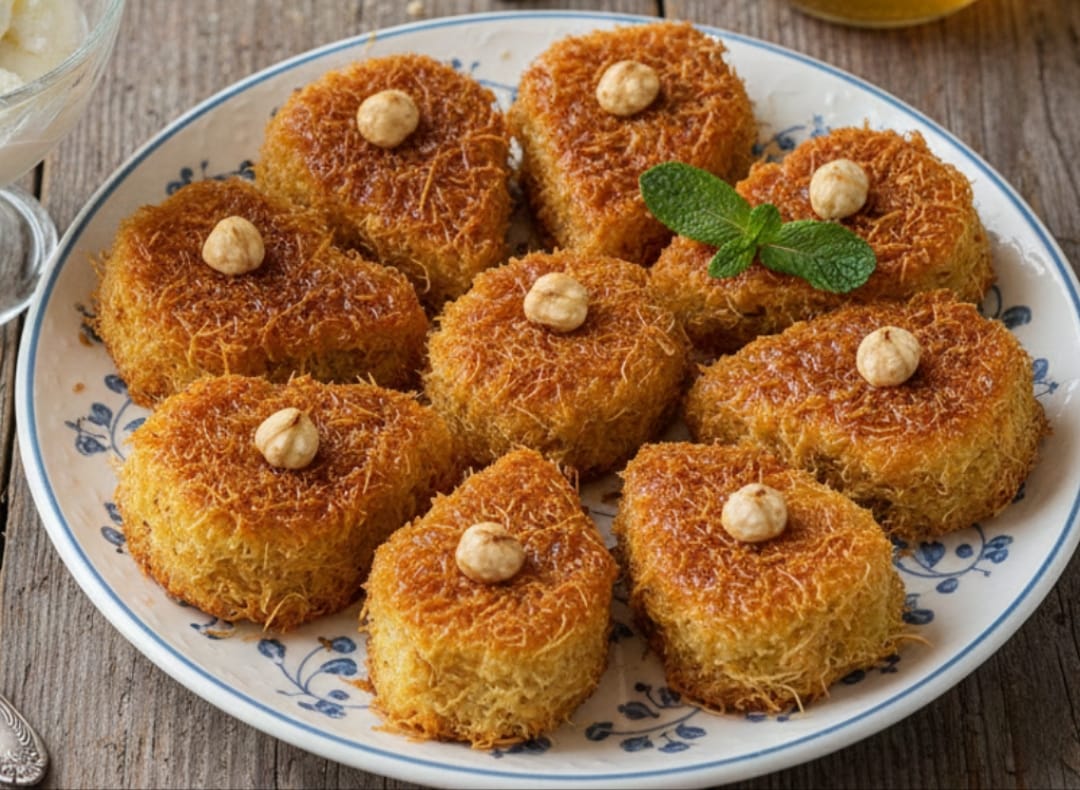 Kadayıflı ve Fındıklı Şekerpare Tarifi
