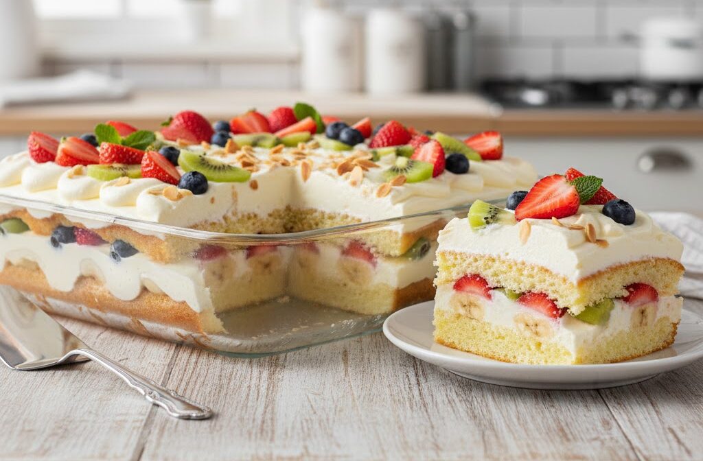 Meyveli Borcam Pastası Tarifi