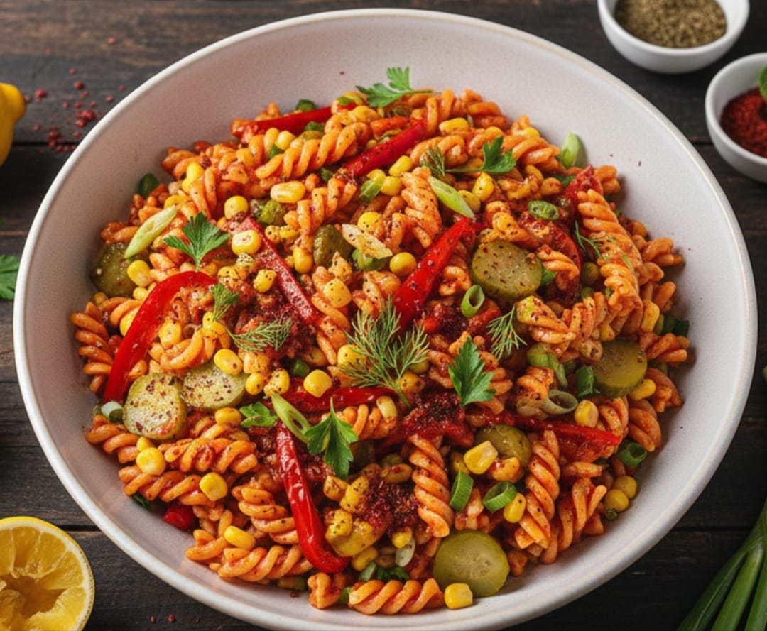 Salçalı Makarna Salatası Tarifi