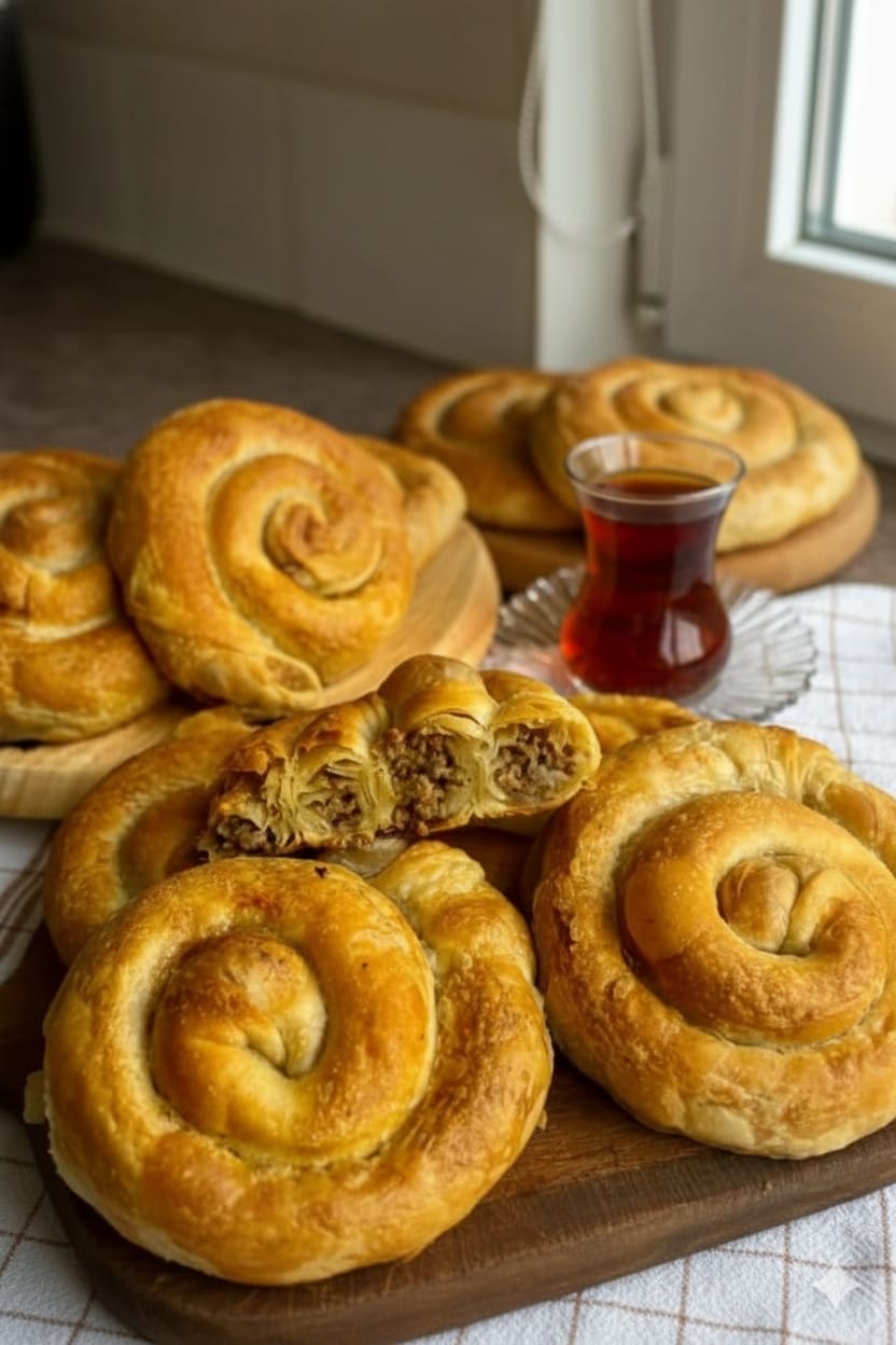 Kıymalı Çarşaf Böreği Tarifi