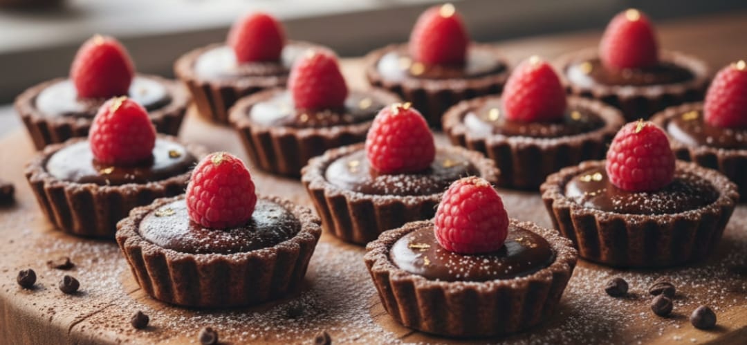 Ahududulu ve Kakaolu Mini Tartoletler Tarifi