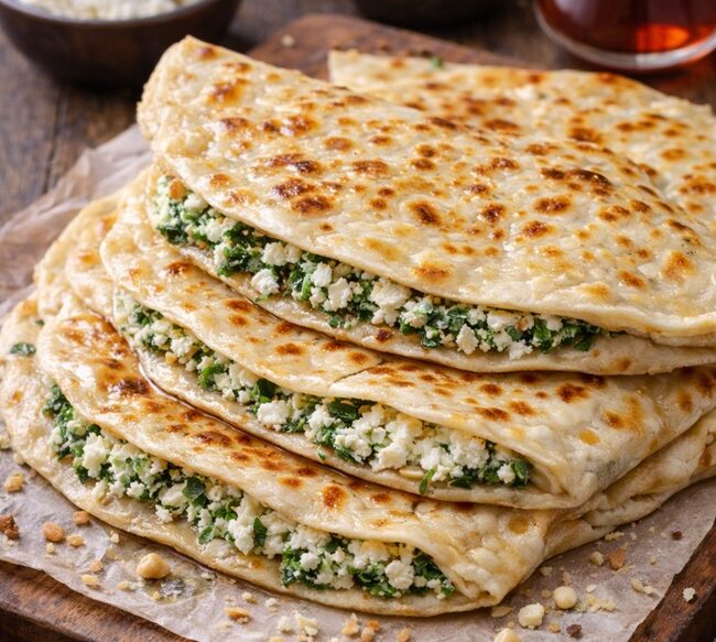 Çökelekli Gözleme Tarifi