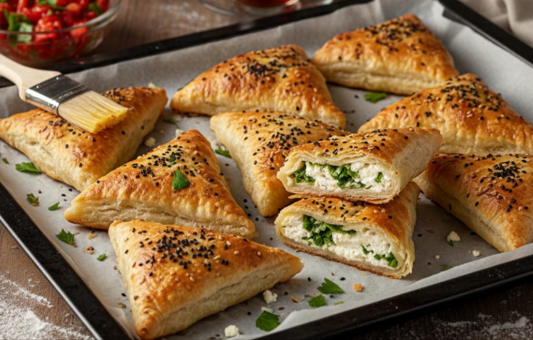 El Açması Üçgen Börek Tarifi