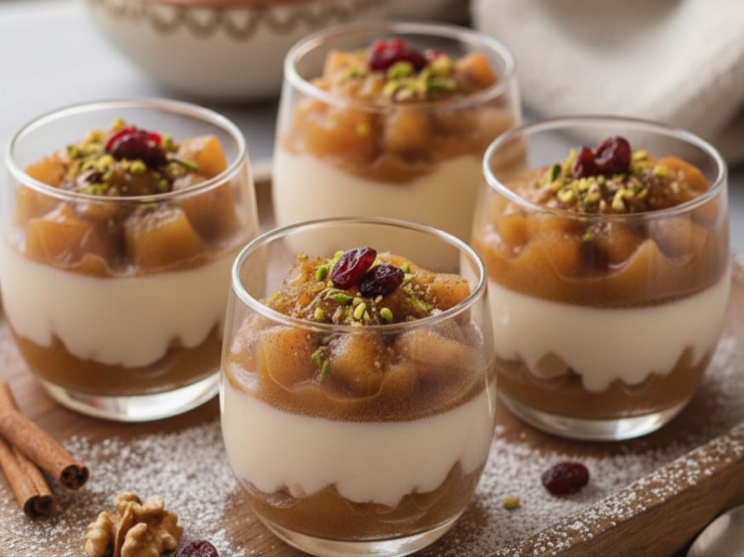 Elmalı Muhallebi Tarifi