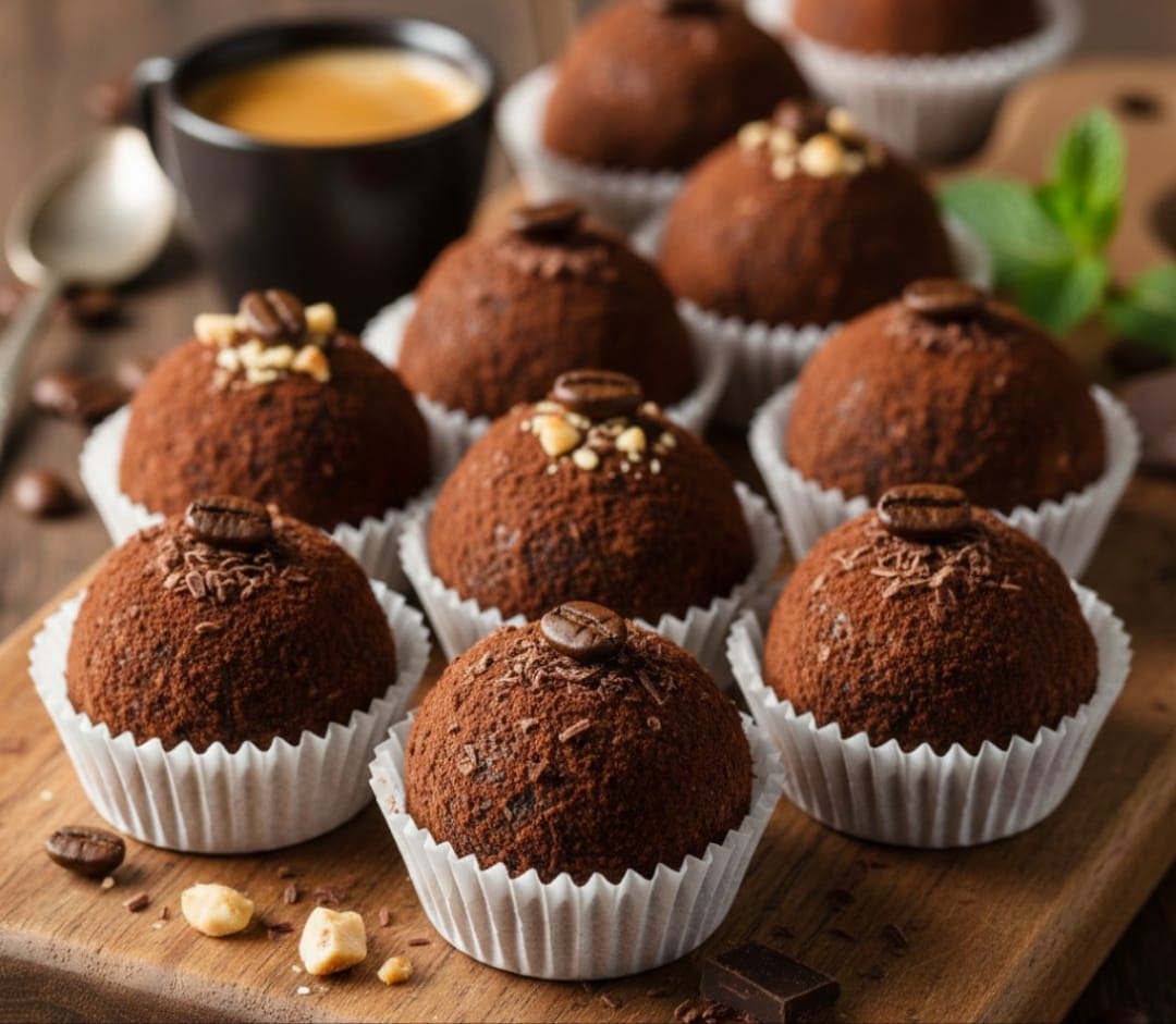 Kahve Aromalı Tiramisu Topları Tarifi